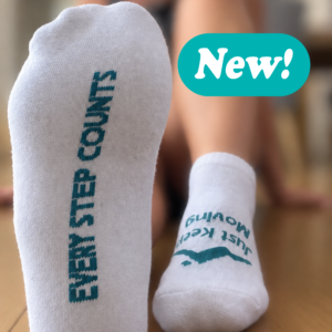 Just Keep Moving Sports Socks